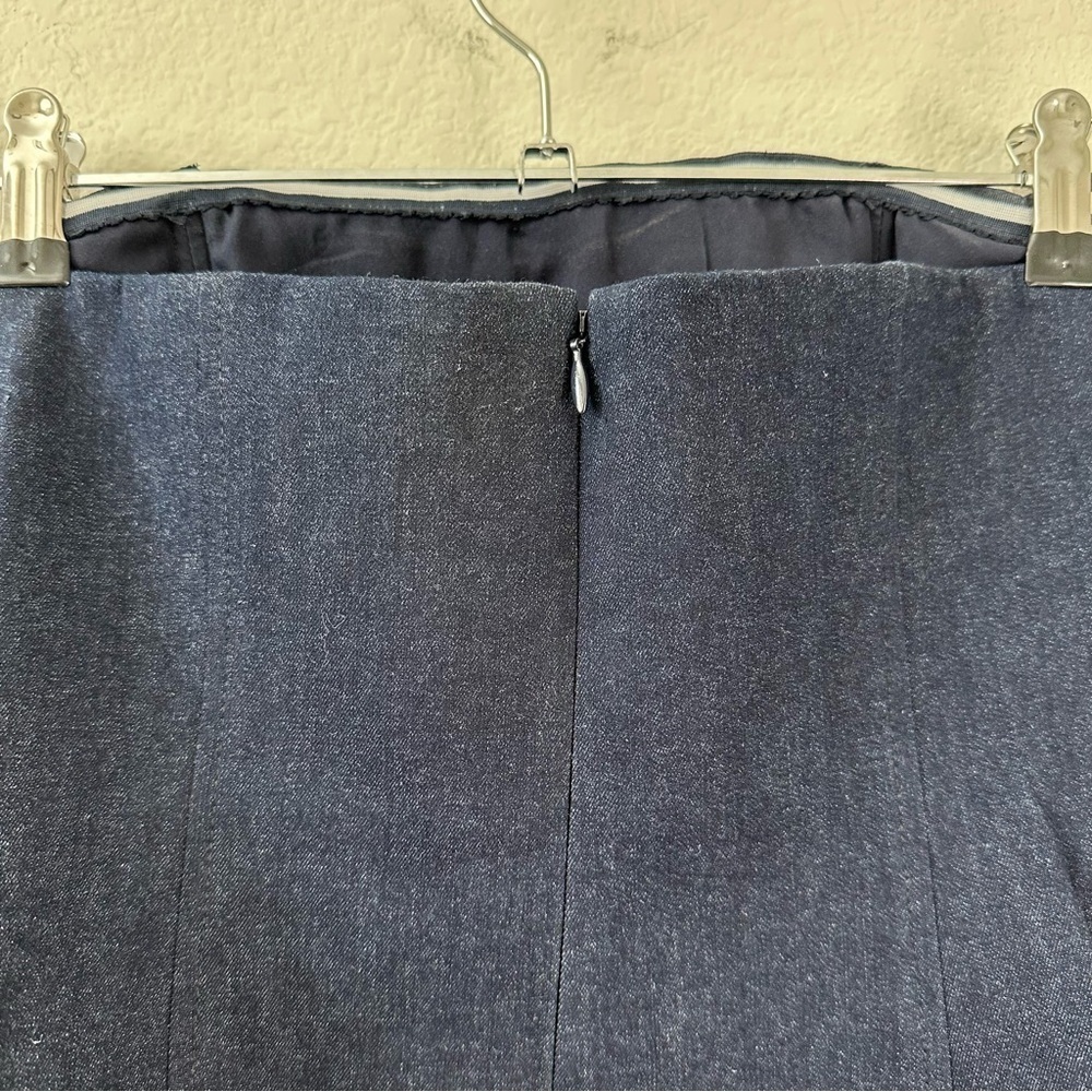 VERONICA BEARD Forman Strapless Denim Navy Bustier Top SZ US 2 - Picture 6 of 8